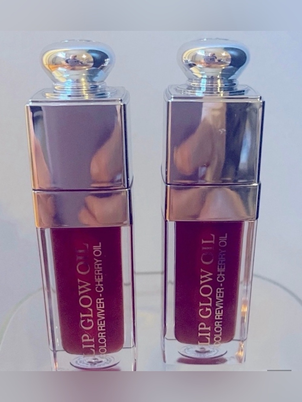 Dior Lip Glow Oil set of 2- bronzed glow